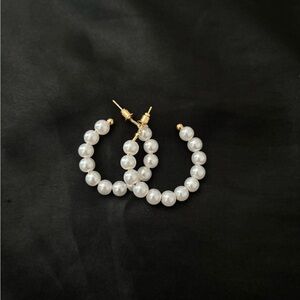 Pearl hoops